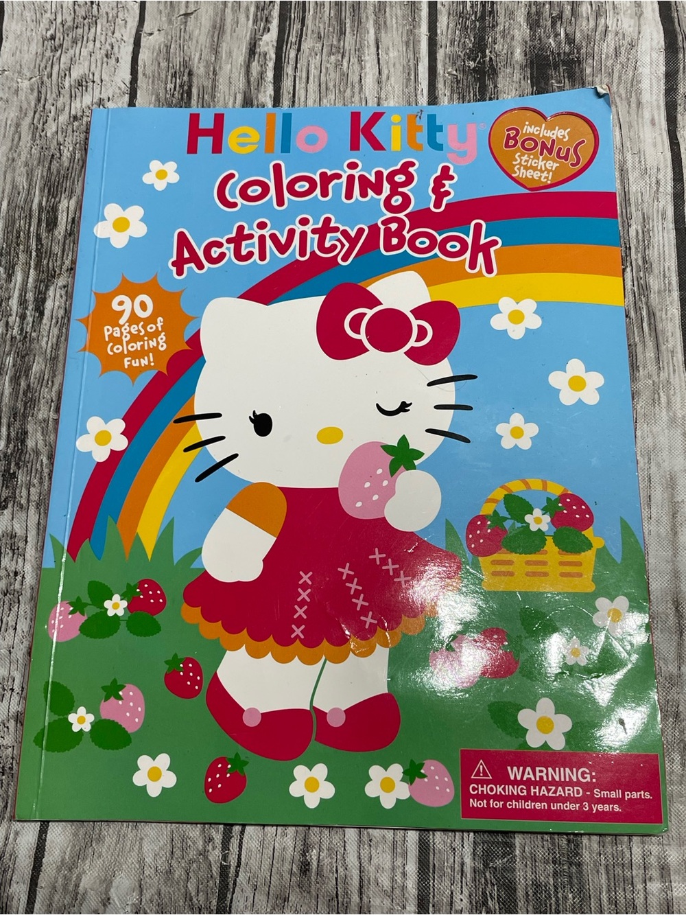 Hello Kitty Coloring & Activity Book Great Condition a few small scribbles *
